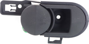 WRANGLER JK 09-10 FRONT INTERIOR DOOR HANDLE LH, Textured Black, Plastic (=REAR)