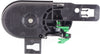 WRANGLER JK 09-10 FRONT INTERIOR DOOR HANDLE LH, Textured Black, Plastic (=REAR)