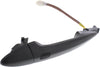 IS250/IS350 06-15/LS460 07-15 FRONT EXTERIOR DOOR HANDLE RH, Prmd Blk, w/o Keyhole, w/ Sensor, Plastic