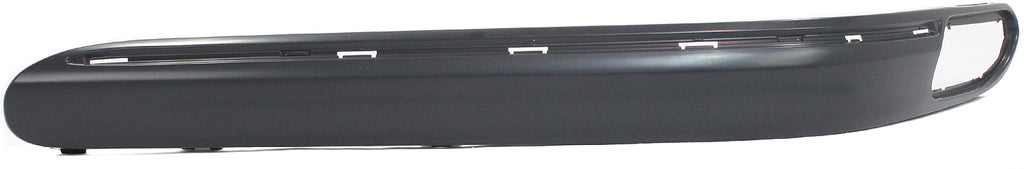 C-CLASS 01-07 FRONT BUMPER MOLDING LH, Primed, w/ Chrome Molding Provision, w/o Sensor Hole, Sedan/Wagon
