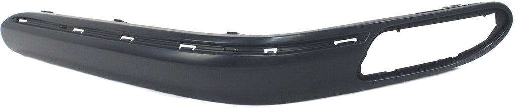 C-CLASS 01-07 FRONT BUMPER MOLDING LH, Primed, w/ Chrome Molding Provision, w/o Sensor Hole, Sedan/Wagon