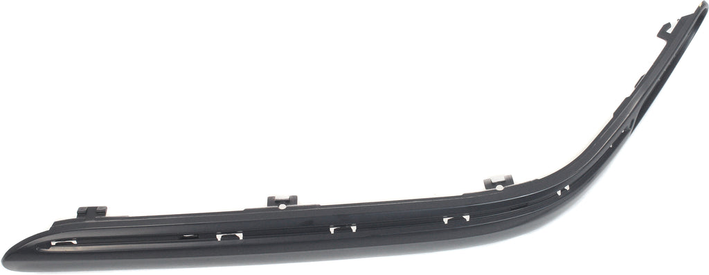 C-CLASS 01-07 FRONT BUMPER MOLDING LH, Primed, w/ Chrome Molding Provision, w/o Sensor Hole, Sedan/Wagon