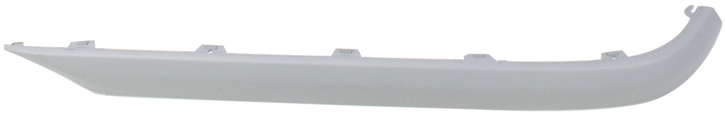 C-CLASS 01-07 REAR BUMPER MOLDING LH, Outer Impact Strip, Primed, Sedan, w/o AMG Styling Pkg
