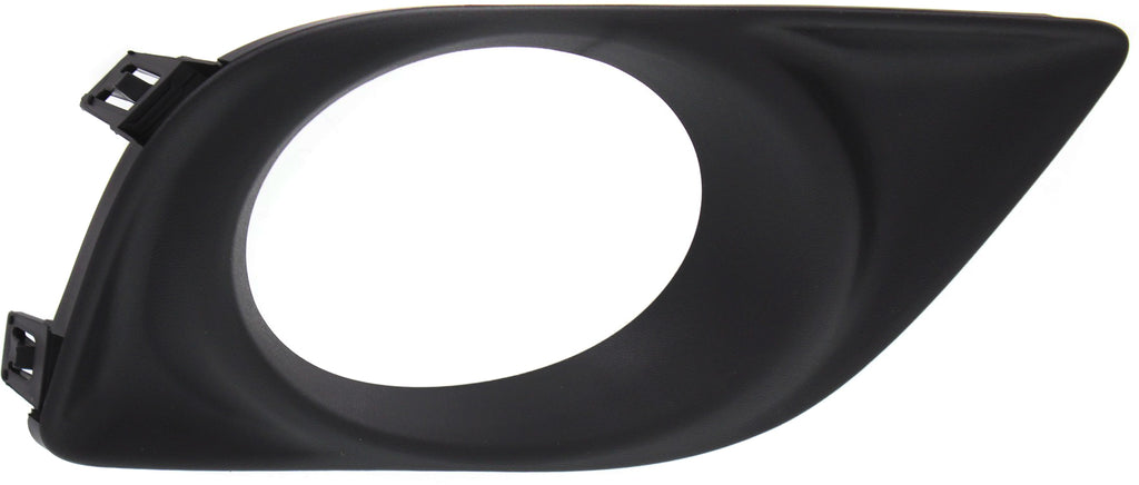 VERSA 12-14 FRONT FOG LAMP MOLDING RH, Textured Black, Sedan