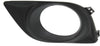VERSA 12-14 FRONT FOG LAMP MOLDING LH, Textured Black, Sedan