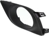 VERSA 12-14 FRONT FOG LAMP MOLDING LH, Textured Black, Sedan