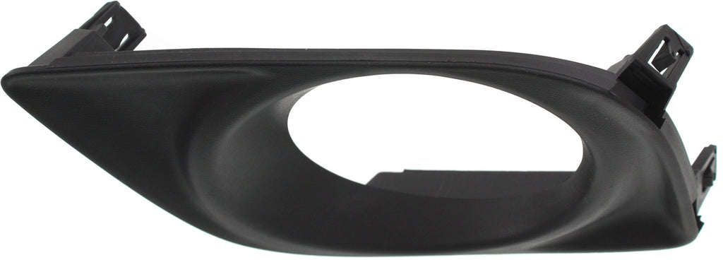 VERSA 12-14 FRONT FOG LAMP MOLDING LH, Textured Black, Sedan