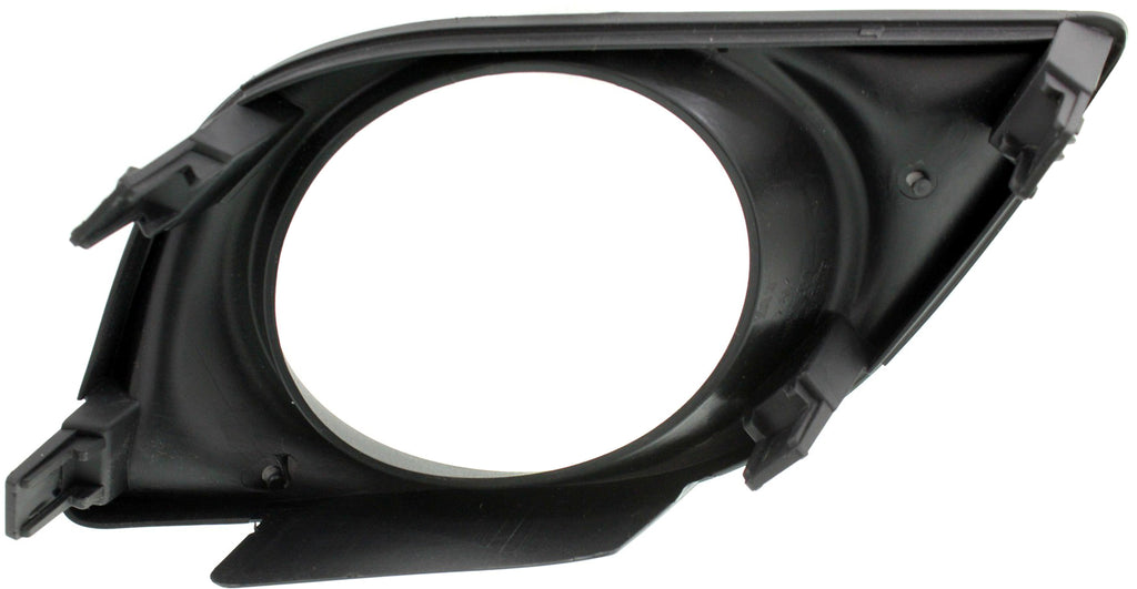 VERSA 12-14 FRONT FOG LAMP MOLDING LH, Textured Black, Sedan