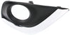 VERSA 15-18 FRONT FOG LAMP MOLDING RH, Textured/Chrome, Sedan