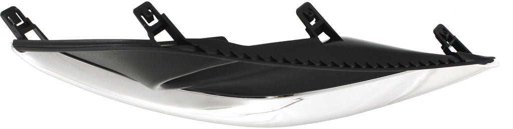 VERSA 15-18 FRONT FOG LAMP MOLDING RH, Textured/Chrome, Sedan