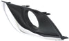 VERSA 15-18 FRONT FOG LAMP MOLDING LH, Textured/Chrome, Sedan