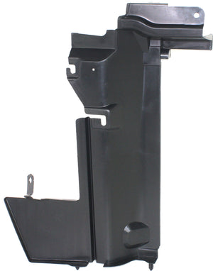 VERSA 07-12 RADIATOR SUPPORT RH, Side Air Guide, Plastic, (07-12 Hatchback)/(07-11 Sedan)