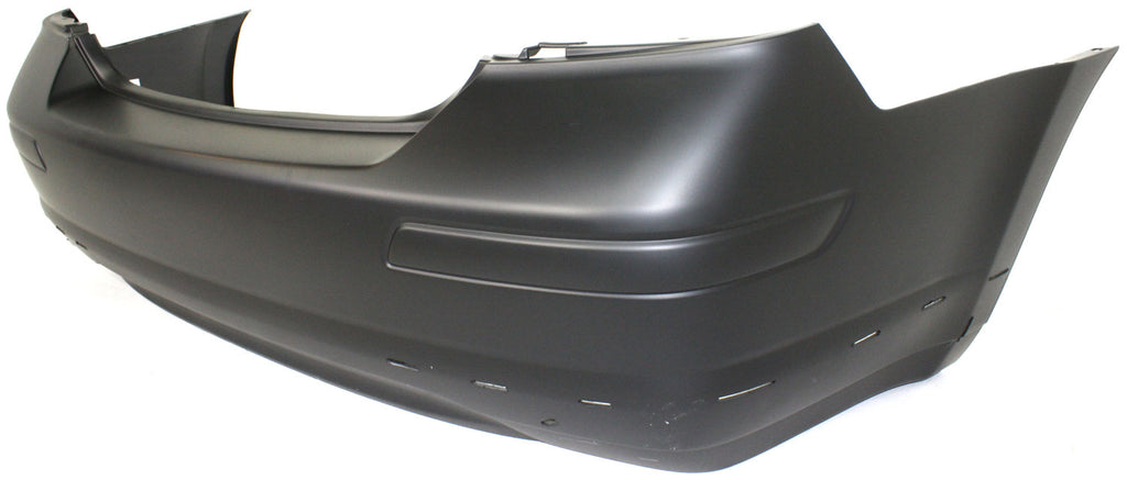 VERSA 08-10 REAR BUMPER COVER, Primed, w/ Spoiler Holes, Sedan