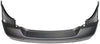 VERSA 08-10 REAR BUMPER COVER, Primed, w/ Spoiler Holes, Sedan