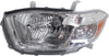 HIGHLANDER 10-10 HEAD LAMP LH, Assembly, Halogen, Base/Limited/SE Model, USA Built Vehicle - CAPA