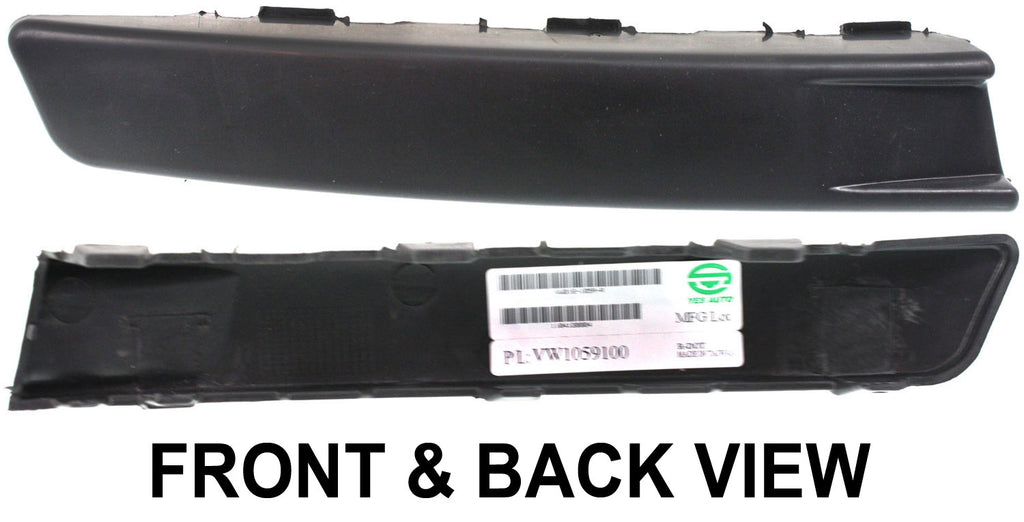 PASSAT 06-10 FRONT BUMPER MOLDING RH, Center Impact Strip