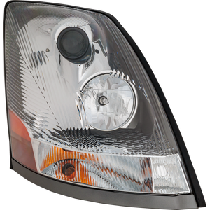 VOLVO HD VNL 04-15 HEAD LAMP RH, Assembly, Halogen, Chrome Interior, w/ Non-Protruding Lens
