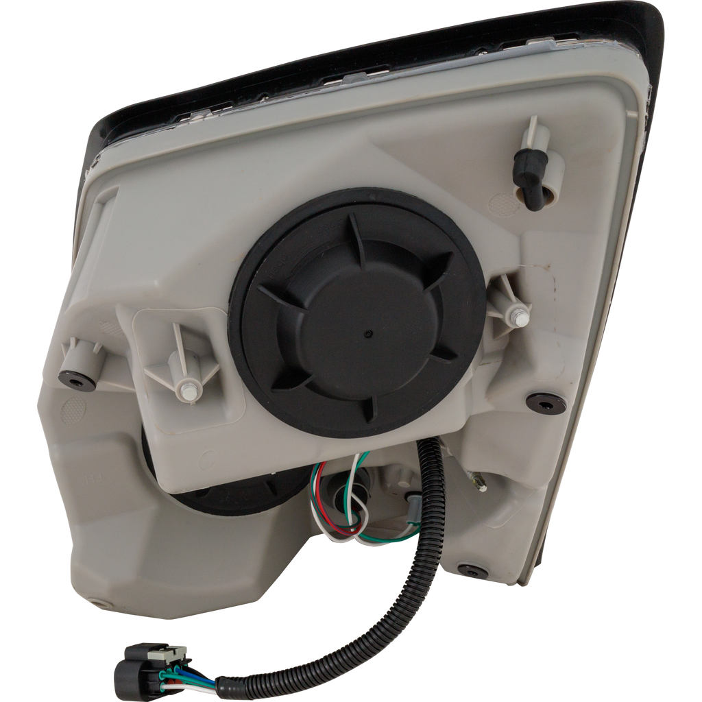 VOLVO HD VNL 04-15 HEAD LAMP RH, Assembly, Halogen, Chrome Interior, w/ Non-Protruding Lens