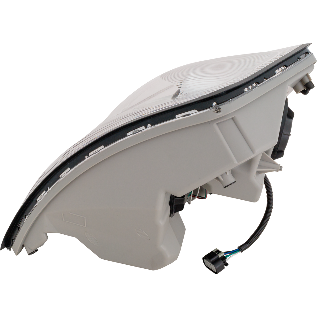 VOLVO HD VNL 04-15 HEAD LAMP RH, Assembly, Halogen, Chrome Interior, w/ Non-Protruding Lens