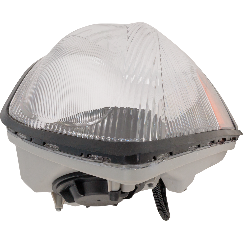 VOLVO HD VNL 04-15 HEAD LAMP RH, Assembly, Halogen, Chrome Interior, w/ Non-Protruding Lens