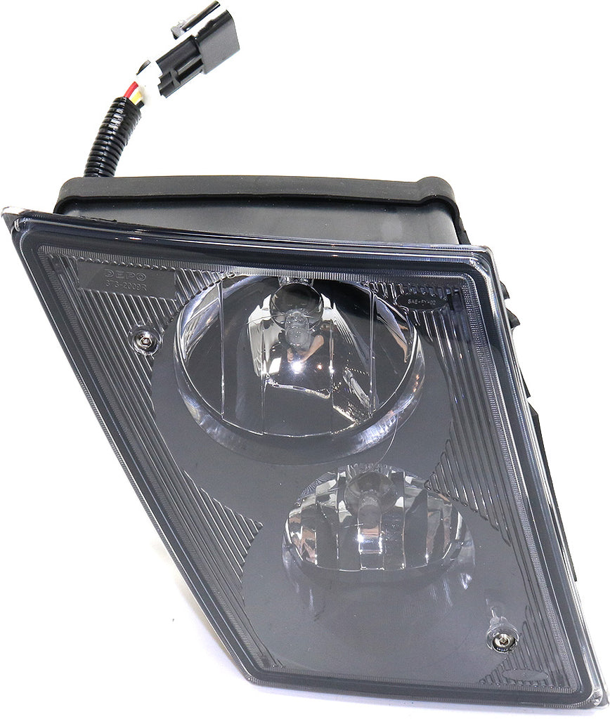 VOLVO HD VNL 12-16 FRONT FOG LAMP RH, Assembly, w/ Daytime Running Light and Vent Hole