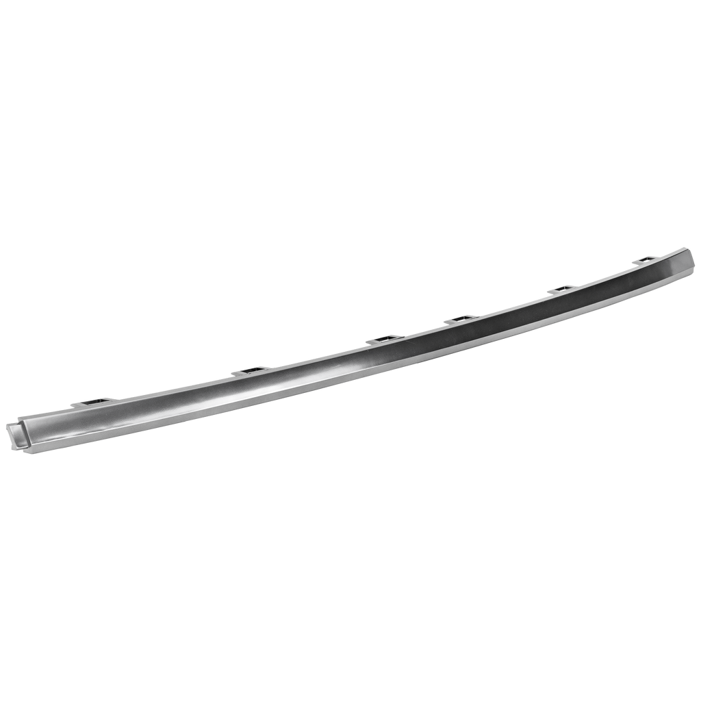 ACADIA 17-19 FRONT BUMPER MOLDING, Black, w/o All Terrain Package