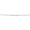 CR-V 20-22 FRONT BUMPER MOLDING, Center, Chrome and Gray, (Hybrid Touring, 20-22)/Touring Models