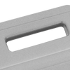 CR-V 20-22 FRONT BUMPER MOLDING, Center, Chrome and Gray, (Hybrid Touring, 20-22)/Touring Models