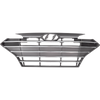 ELANTRA 19-20 GRILLE, Chrome Silver Black Shell and Insert, w/o Intelligent Cruise Control, Korea Built Vehicle, Sedan