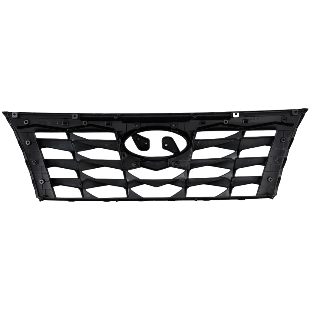 TUCSON 22-22 GRILLE, Painted Dark Gray Shell and Insert, (Hybrid Blue/SEL/SEL Convinience)/SEL/Preffered/SE/Essential Models - CAPA