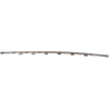 ELANTRA 21-23 REAR BUMPER MOLDING, Center, Chrome/Black, USA Built Vehicle, SEL/Limited Models