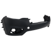 CHEROKEE 19-22 FRONT BUMPER COVER, Upper, Primed, w/o Advanced Park Assist Sensor Holes, w/ Tow Base and Tow Hole