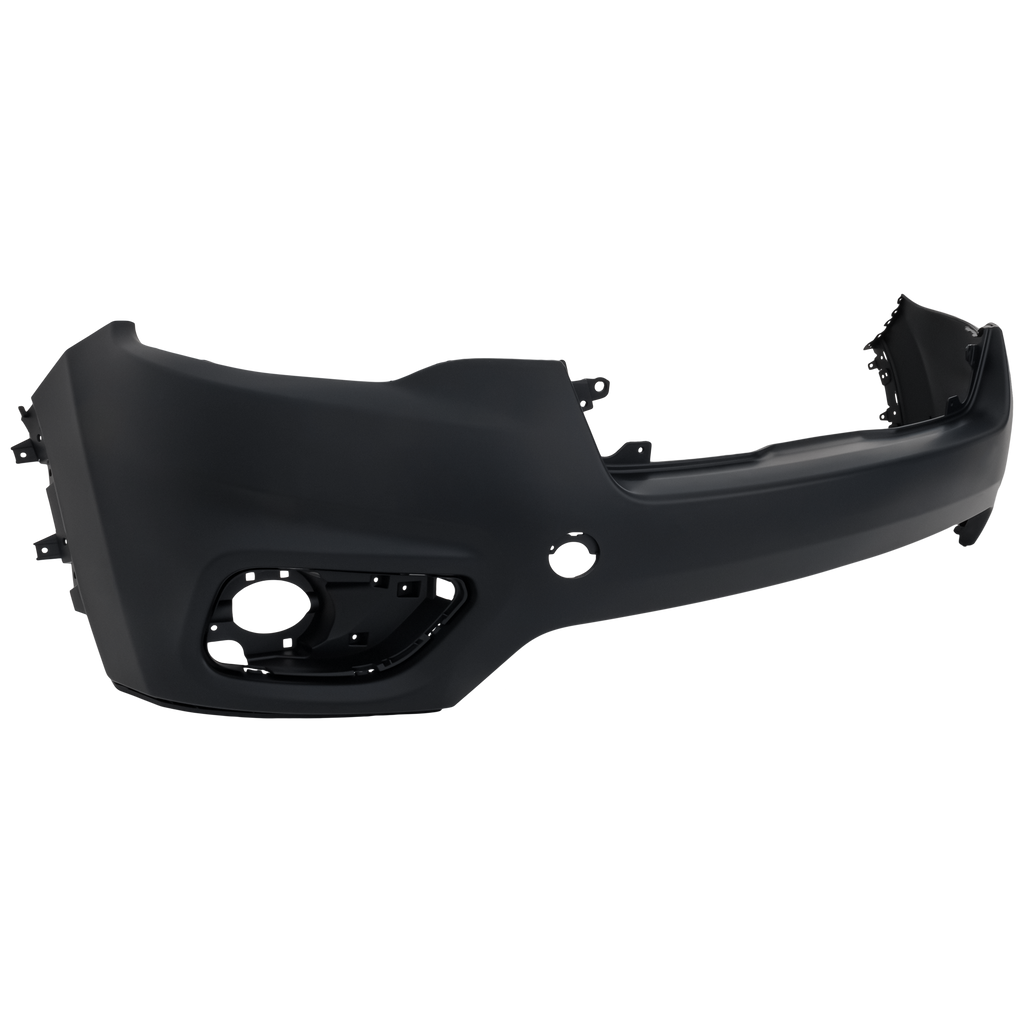 CHEROKEE 19-22 FRONT BUMPER COVER, Upper, Primed, w/o Advanced Park Assist Sensor Holes, w/ Tow Base and Tow Hole