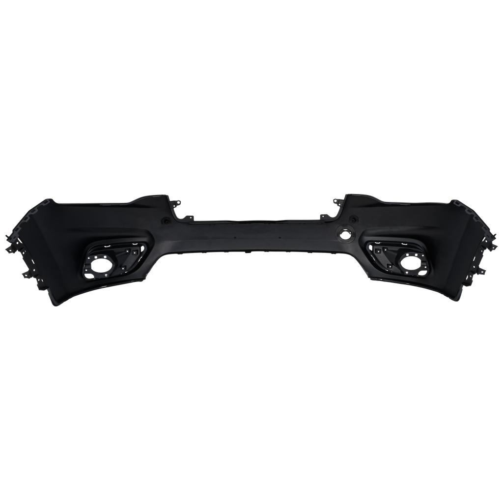 CHEROKEE 19-22 FRONT BUMPER COVER, Upper, Primed, w/o Advanced Park Assist Sensor Holes, w/ Tow Base and Tow Hole