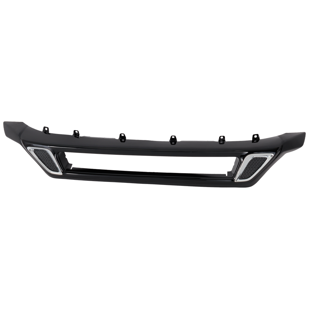 OUTLANDER 19-19 FRONT BUMPER MOLDING, Cover Extension, Painted Black