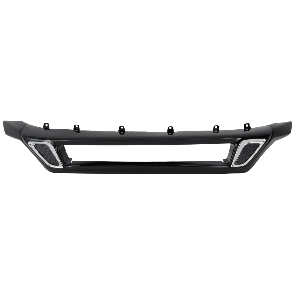 OUTLANDER 19-19 FRONT BUMPER MOLDING, Cover Extension, Painted Black