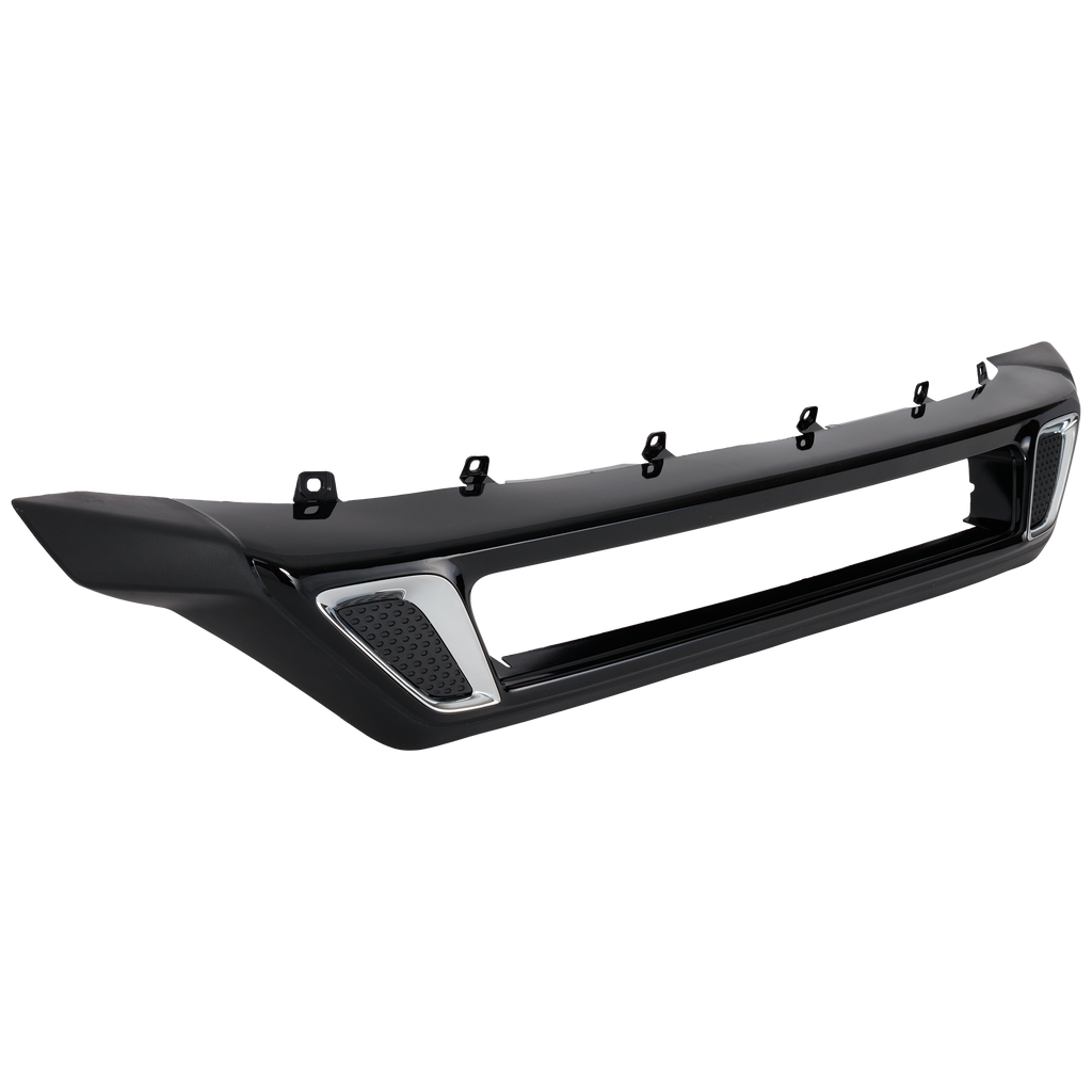 OUTLANDER 19-19 FRONT BUMPER MOLDING, Cover Extension, Painted Black