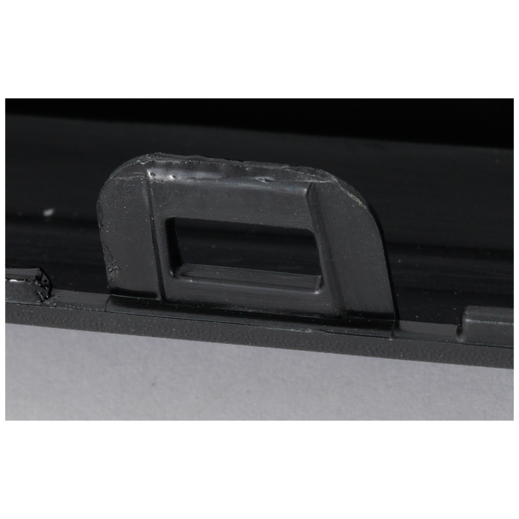 OUTLANDER 19-19 FRONT BUMPER MOLDING, Cover Extension, Painted Black