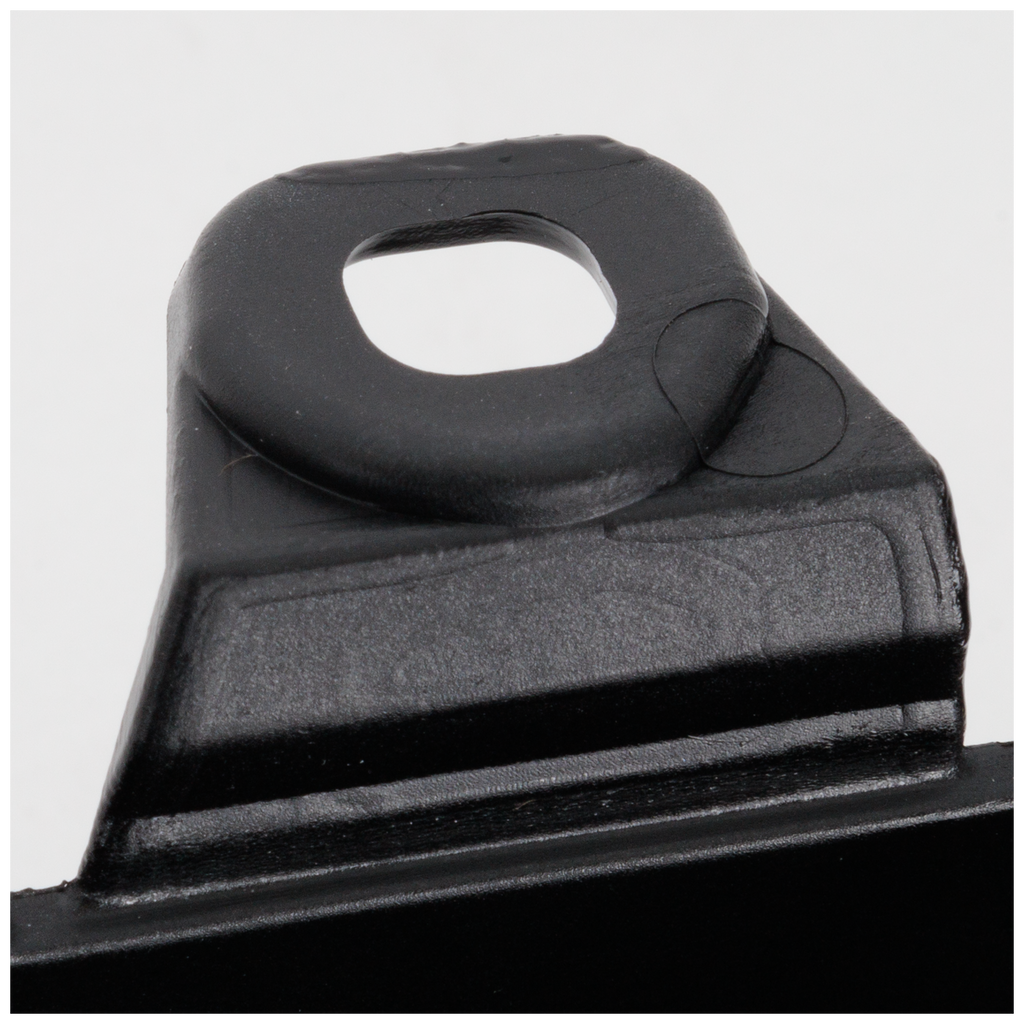 OUTLANDER 19-19 FRONT BUMPER MOLDING, Cover Extension, Painted Black