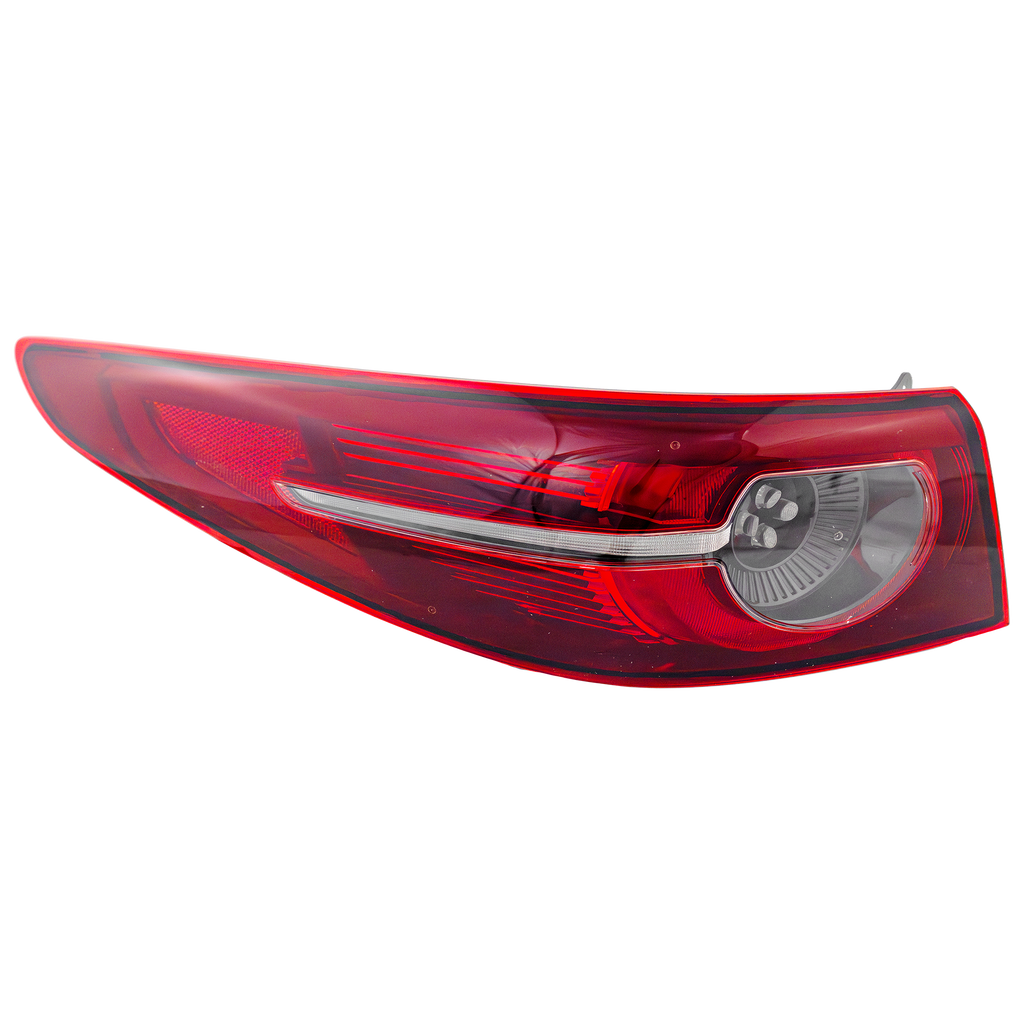 MAZDA 3 19-21 TAIL LAMP LH, Outer, Assembly, LED, w/ Signature Lighting, Sedan