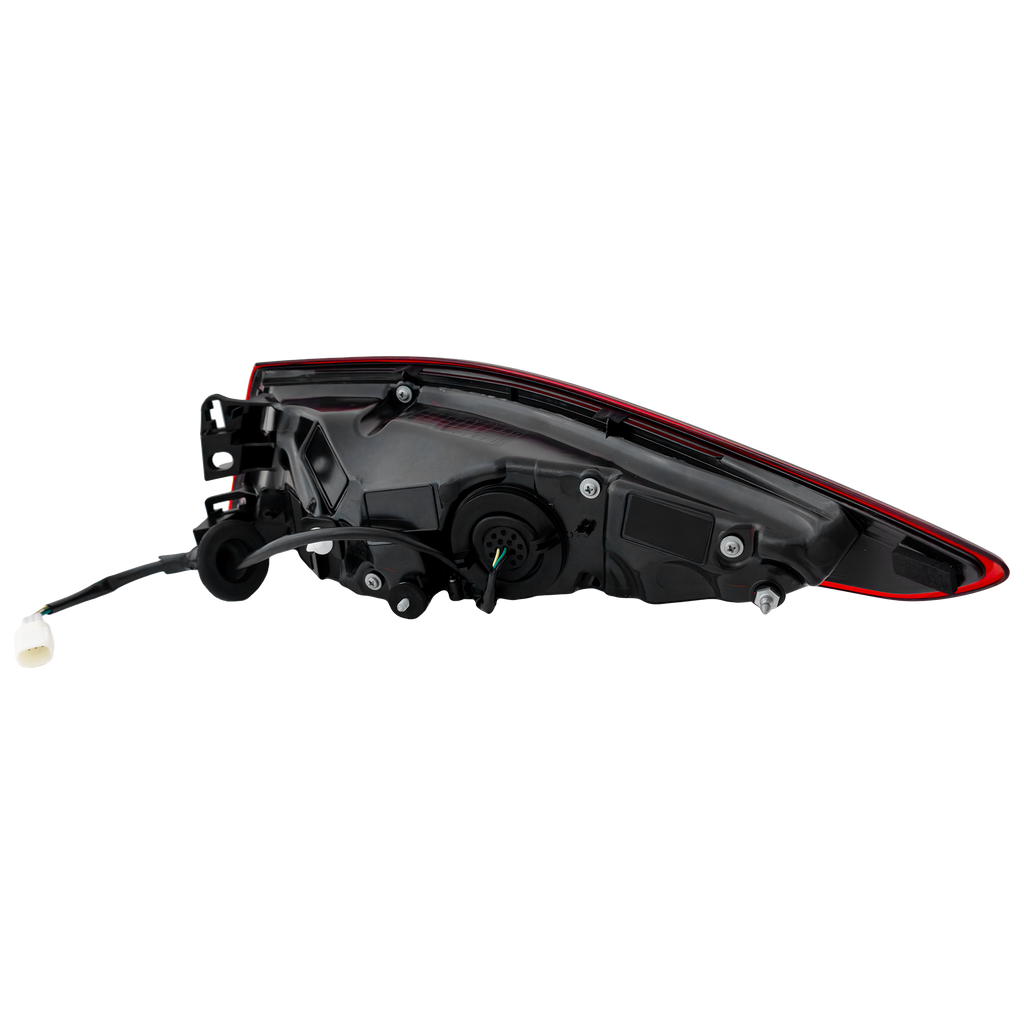 MAZDA 3 19-21 TAIL LAMP LH, Outer, Assembly, LED, w/ Signature Lighting, Sedan