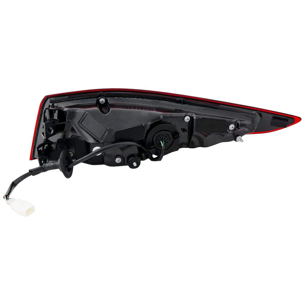 MAZDA 3 19-21 TAIL LAMP LH, Outer, Assembly, LED, w/ Signature Lighting, Sedan