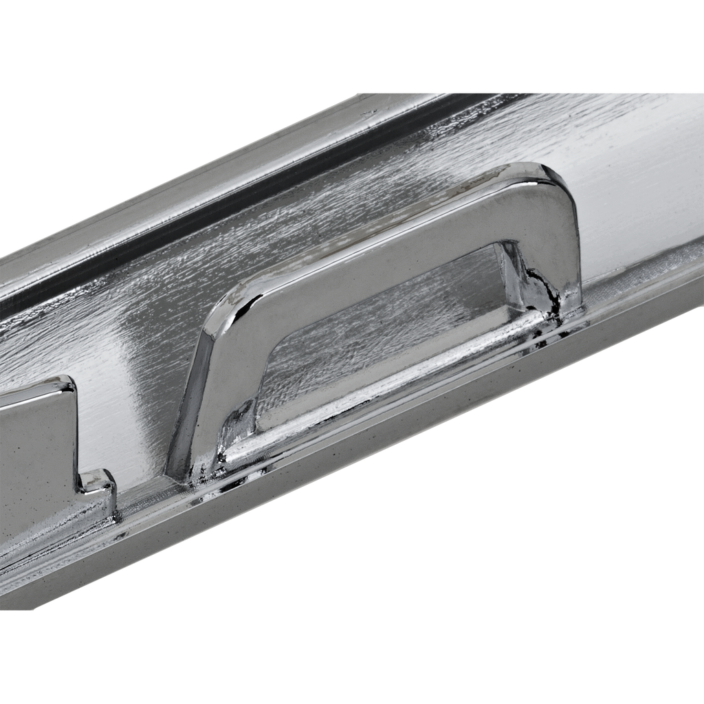 E53/E63 21-22 REAR BUMPER MOLDING, Lower, Center, Chrome, Sedan/Wagon, w/o Carbon Fiber Package