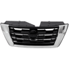 ARMADA 21-22 GRILLE, Painted Black Shell and Insert, w/ Chrome Molding, S/SV Models