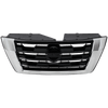 ARMADA 21-22 GRILLE, Painted Black Shell and Insert, w/ Chrome Molding, S/SV Models