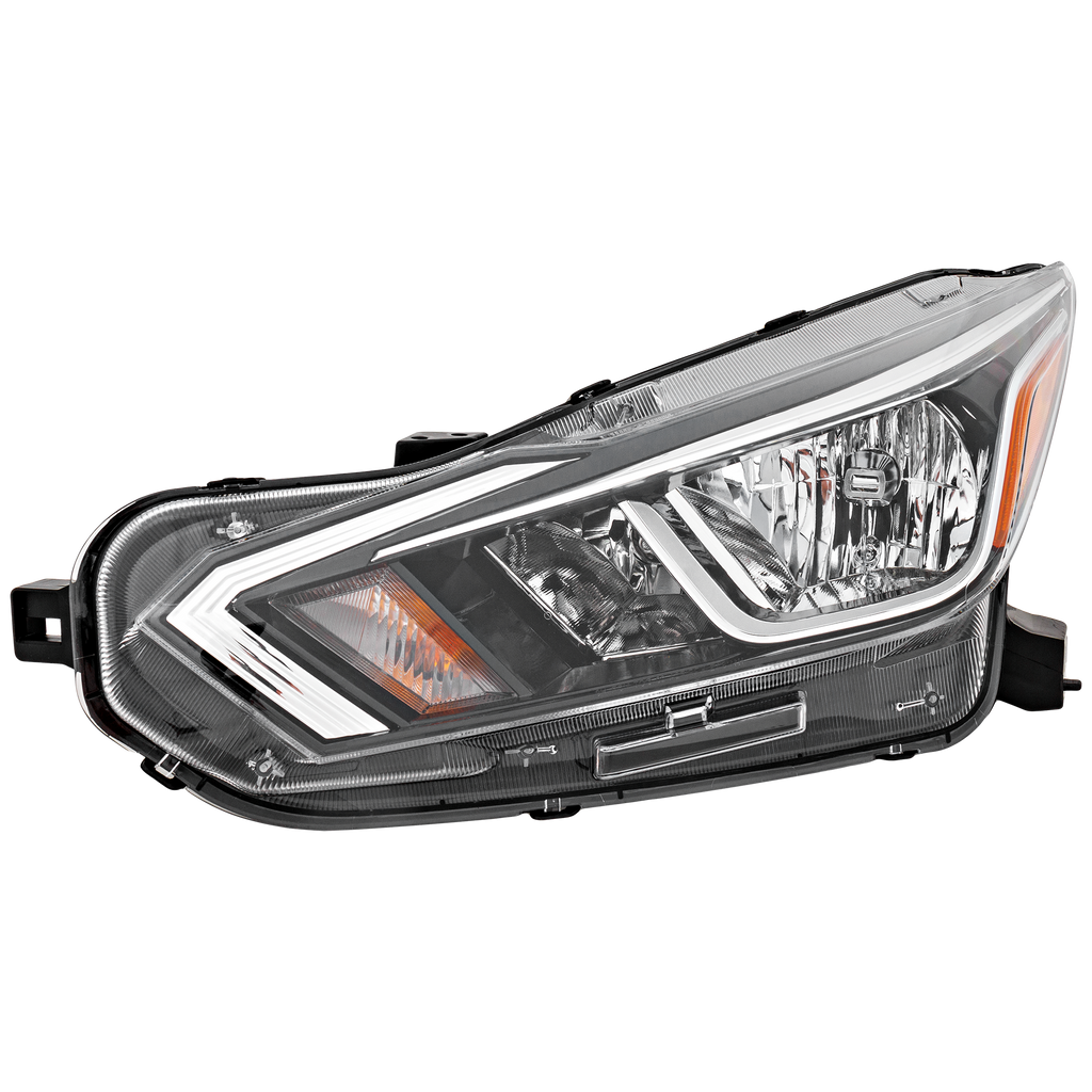 VERSA 20-21 HEAD LAMP LH, Assembly, Halogen - CAPA