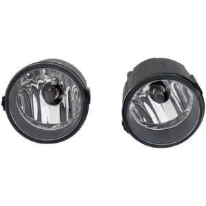 VERSA 07-11 FOG LAMP RH AND LH, Assembly, Halogen, Clear Lens