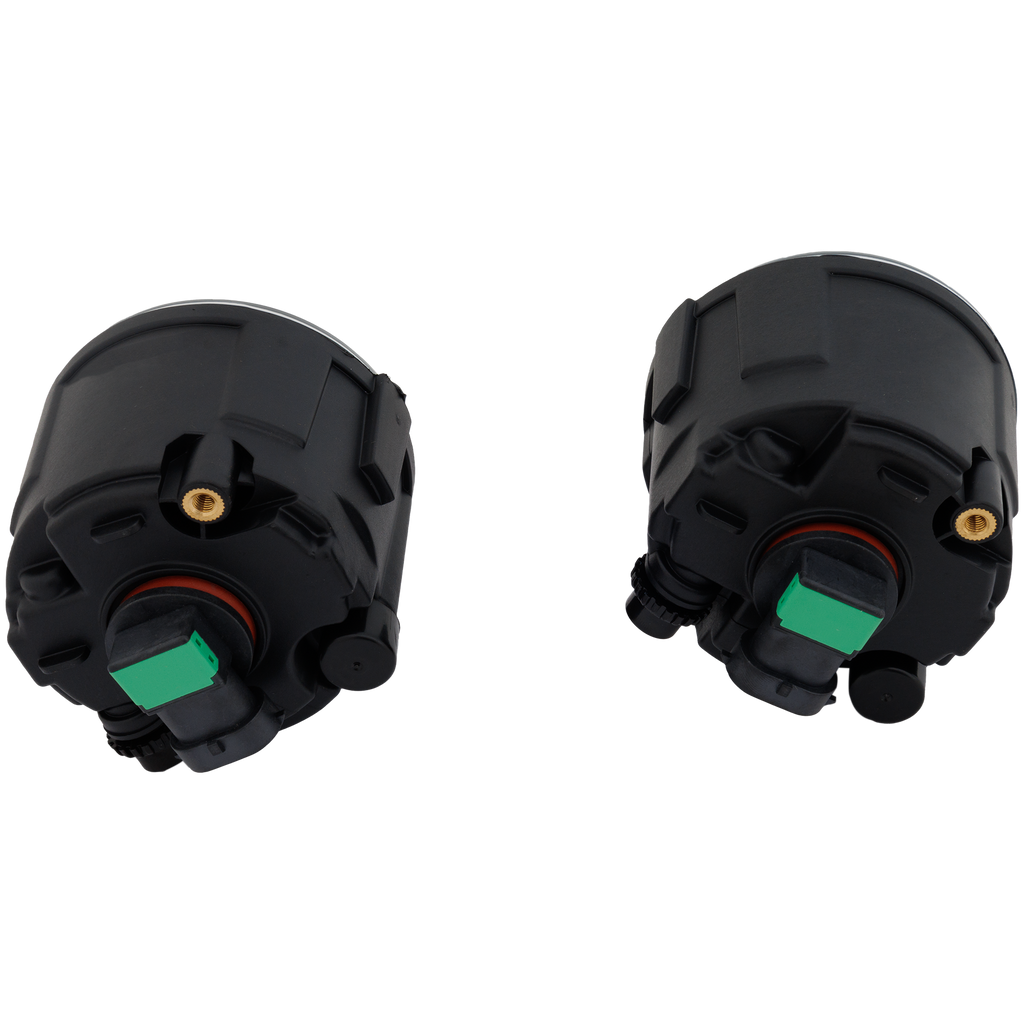 VERSA 07-11 FOG LAMP RH AND LH, Assembly, Halogen, Clear Lens