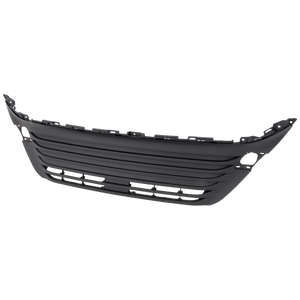 VENZA 21-21 FRONT BUMPER GRILLE, Lower, Cover, Textured Black, w/o Camera Hole, LE Model