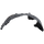 VENZA 21-21 FRONT FENDER LINER RH, Plastic, Heated Form - CAPA